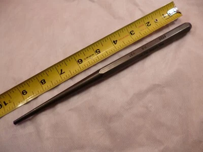 SK NEW S-K TOOLS NO. 6256 LINE-UP PUNCH 3/16" x 9-1/2 TAPERED DRIFT PIN MADE IN USA