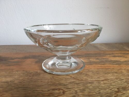 La Rochere Bee glass Sundae/ Ice Cream Dishes France Napolean stylish VGC - Picture 9 of 24