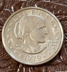Susan B Anthony $1 Coin Double Sided 2 Heads Fused Magicians Trick Coin