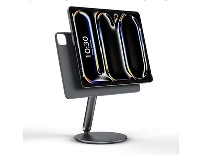 LULULOOK Magnetischer iPad Pro 11 M4 Ständer 360° drehbar Aluminium Halterung