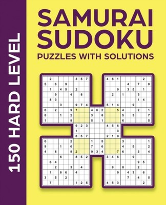 Publishing - SAMURAI SUDOKU PUZZLES WITH SOLUTIONS  150 HARD LEVEL - N - X555z