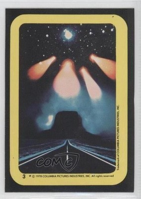 1978 Topps Close Encounters of the Third Kind Stickers #3 0n8