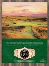 Rolex Day-Date - Reklame Werbeanzeige Original-Werbung 2004 (2)