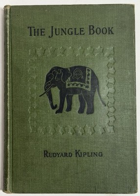 The Jungle Book Rudyard Kipling 1920 Hardcover