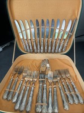 Set Vintage Posate Da Dessert  NON ARGENTO.