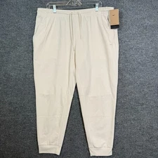 NEW Nike Pants Mens XL Beige Joggers Sweatpants UPF 40 Primary UV Versatile Soft