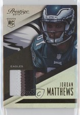 2014 Panini Prestige Rookie Jerseys Prime Jordan Matthews #JM Jumbo Patch 11r1