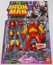 1995 ToyBiz Marvel Iron Man HULK BUSTER Action Figure *Sealed*