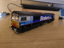 Bachmann 32-977 Class 66 411 Eddie The Engine Blue DCC Fitted Boxed OO Gauge