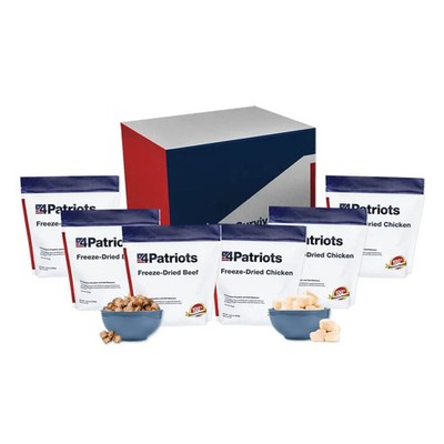 Emergency Survival Food Kit All Meat Freeze Dried Protein Meal Storage Box