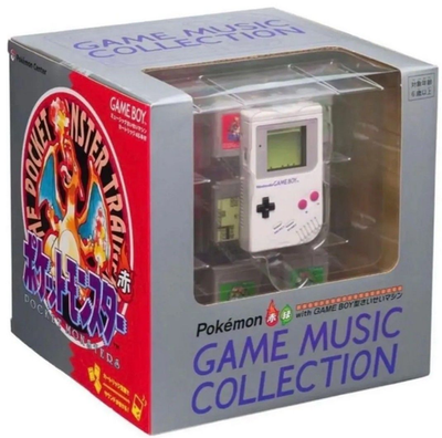 Pokemon Red Green Game Music Collection Game Boy Style Player Box