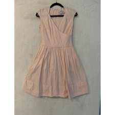 Isaac Mizrahi for Target Pink Clip Dot Sleeveless Fit Flare Dress 4 F16751289