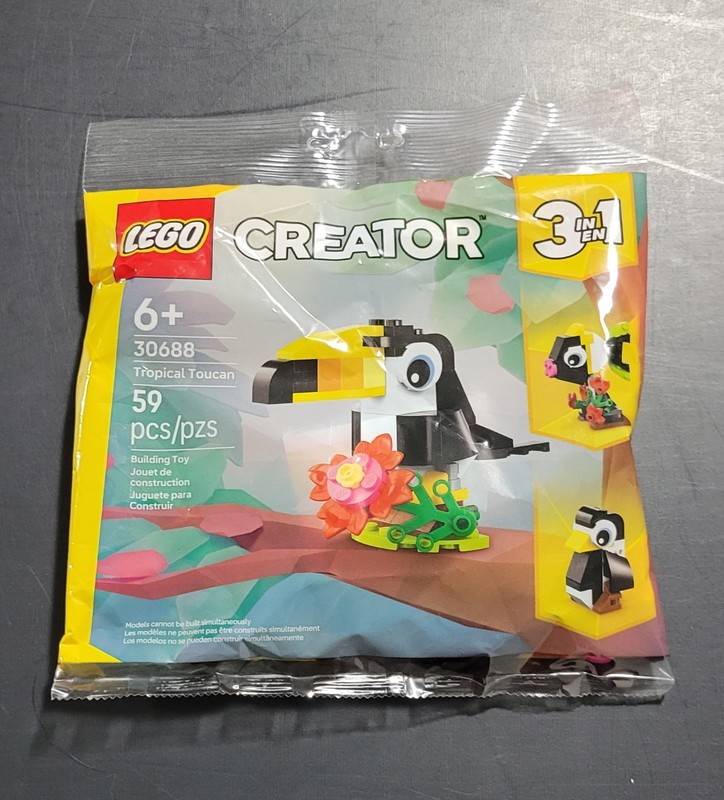 LEGO CREATOR 3in1 30688 Tropical Toucan, polybag