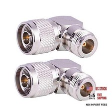 N Connector Adapter Right Angle Coax Connectors 90 Degree N Male to N Female 2