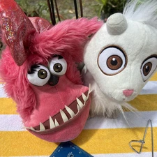 Universal Studios Despicable Me Mayhem 12” Plush Pink And Lucky Unigoat Unicor