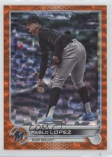 2022 Topps Series 2 Orange Foilboard 266/299 Pablo Lopez #644 00em