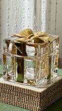 Godinger Gatherings Crystal Present Box Gold ...