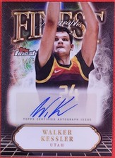 2024-25 Topps Finest - Finest Autographs Walker Kessler, Walker Kessler...