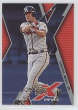2009 Upper Deck X Chipper Jones #4 HOF w5y