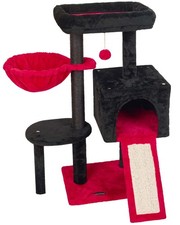 Cute Cat Tree Kitten Cat Tower for Indoor Cat Condo Sisal Scratching Posts wi...