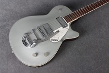 Gretsch G5236T Electromatic Pro Jet with Bigsby-Silver Sparkle-2nd Hand