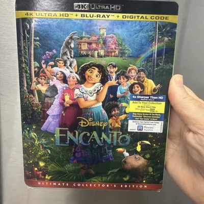 Disney ENCANTO - 2022 4k Ultra HD + Blu-Ray + Digital - new See Description