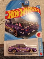 Hot Wheels HW J-Imports Toyota AE86 Sprinter Trueno Purple 1:64 Diecast Unopened