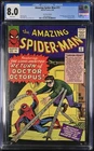 Amazing Spider-Man #11 (1964) CGC 8.0 WHITE Pages in 9d Pence / UKPV