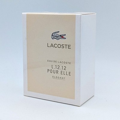 Eau de Lacoste L.12.12 Pour Elle Elegant 90 ml 3.0  FL OZ Eau de Toilette