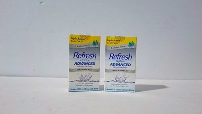 REFRESH 94771 OPTIVE 2 x 0.33oz Advanced Lubricant Eye Drops 2027