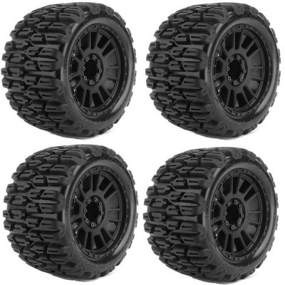 Powerhobby 1/8 MT 4.0 Slayer Belted Mounted Tires (4) Tekno MT410