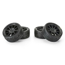 Pro-line Pro1032010 114 Vector Tire Mtd 12mm Blk Velocity Wheel 4 Typhon Grom Pro-line Pro1032010 114 Vector Tire Mtd 12mm Blk Velocity Wheel 4 Typhon Grom