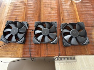 Fractal Design Aspect 12 120mm PC Gehäuse Lüfter Schwarz 3 Pin