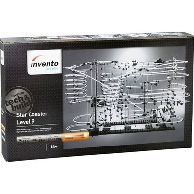 Invento Kugelbahn Murmelbahn Star Coaster Level 9 Fahrstuhl SIEHE - Sehr Gut