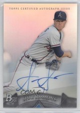 2014 Bowman Platinum Auto Prospects Shae Simmons #AP-SS Auto 0w3