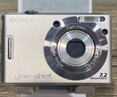 SONY Cyber-shot DSC-W35！c25069 Sony Cyber-shot DSC-W35 7.2MP Digital Camera - Silver for sale