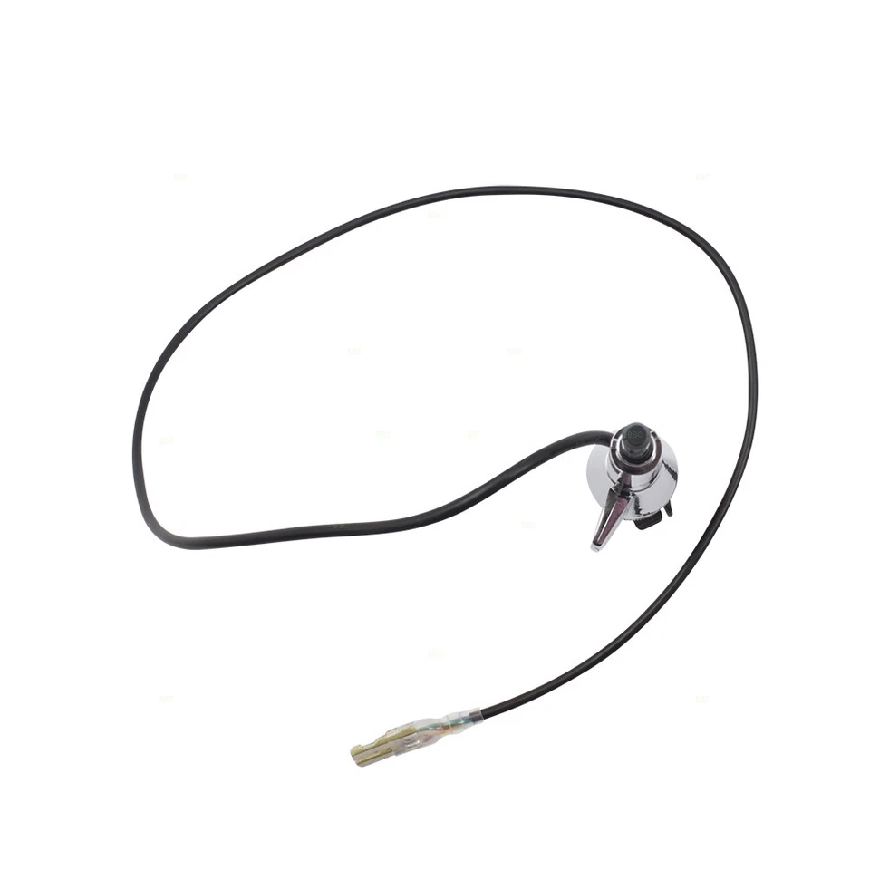 Interruptor de señal de giro para camioneta C/K 1985-1991 Cruise Delay negro con mango cromado Foto 4 de 4