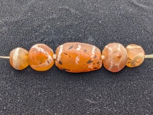 Etched Carnelian Beads | eBay