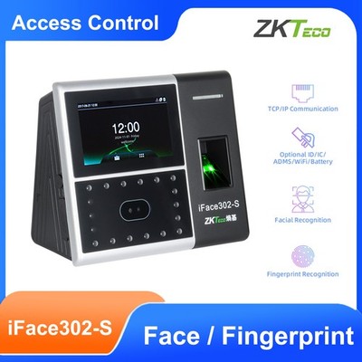 ZKTeco iface302-S TCP/IP Fingerprint Face Time Clock Time Attendance Machine