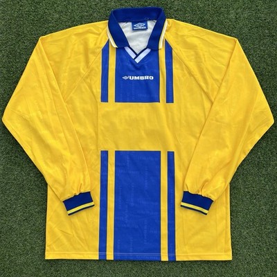 Umbro 1980s Men Template Long Sleeves Football Shirt/Trikot/Jersey/Maillot