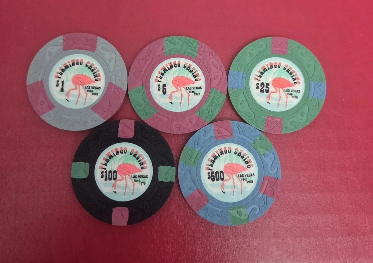 Flamingo Casino Chips In other Collectible Individual Casino Chips