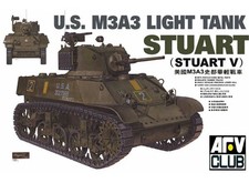 AFV Club AFV35053 1/35 - M3A3 Stuart Light Tank