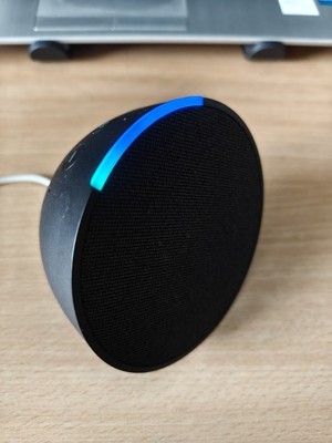 Amazon Echo Pop Smart Lautsprecher Alexa, WiFi, Bluetooth, Schwarz