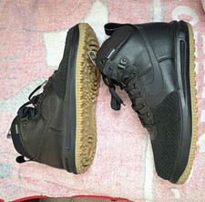 Nike Lunar Force 1 Duckboot Black Gum Lace-Up...