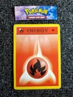 Fire Energy 98/102 Base Set (Shadowless) Pokemon PL 1st Edition