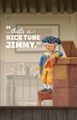 Carousel of Progress Scene Son Jimmy 13x19 Matte Print