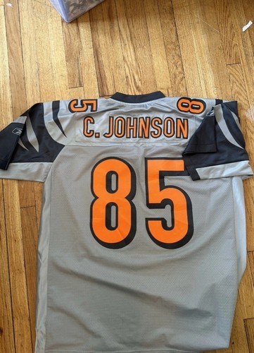 🚨🔥NFL CHAD JOHNSON #85 CINCINNATI BENGALS REEBOK STORM JERSEY XL Men - Picture 2 of 5