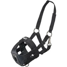 Tough 1 miniature horse size  easy Breathe Grazing Muzzle w/halter