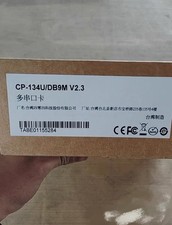 In Box New MOXA CP-134U/DB9M V2.3 Universal PCI Bus Interface Port Card