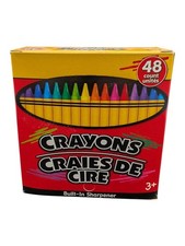 Jot 48 Count Crayons with Built-in Sharpener ...